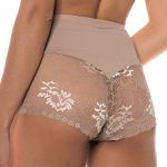 CALCINHA CALEÇON RENDA - CHOCOLATE