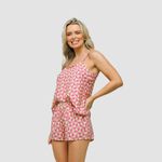 SHORTDOLL ESTAMPADO SOFT CORACAO NEON - ESTAMPADO