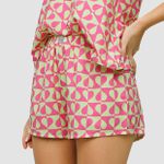 SHORTDOLL ESTAMPADO SOFT CORACAO NEON - ESTAMPADO