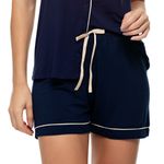 1901011 PIJAMA AMERICANO VISCOLYCRA - AZUL MARINHO