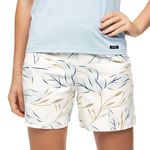 1901053 PIJAMA REGATA FOLHAGEM ALGODAO PREMIUM - AZUL CELESTE