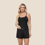 1901135 SHORTDOLL RIBANA LIGHT - PRETO