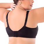 SUTIÃ ALTA COBERTURA SEM BOJO SEM ARO - PRETO