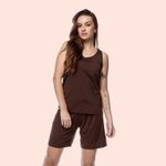 8357A PIJAMA REGATA - CACAU