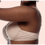 SUTIÃ PUSH-UP COM BOJO E ARO INTEIRIÇO EM MICROFIBRA - CHOCOLATE