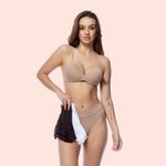 SUTIÃ SEM ARO COM BOJO SOFT EM MICROFIBRA - CHOCOLATE