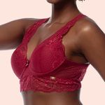 SUTIÃ COM ALÇAS LARGAS COM BOJO E ARO EM RENDA - DESEJO