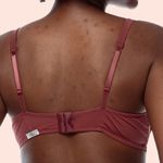 SUTIÃ MEIA TAÇA COM BOJO E ARO EM MICROFIBRA E RENDA - SENSUALE