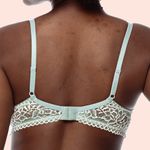 SUTIÃ MEIA TAÇA COM BOJO E ARO EM RENDA - ETEREO