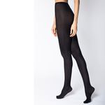 MEIA CALCA OPACA FIO 40 - PRETO