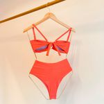 TOP DORIS TOMARA QUE CAIA BIQUINI - CORAL