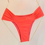 CALCINHA MAYSA PLISSADA BIQUINI - CORAL