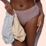 KIT CALÇOLA EM ALGODÃO - COM 03 PEÇAS - CHOCOLATE/MESCLA/SATIN