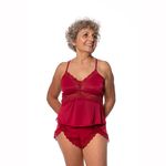 SHORT DOLL LIGANETE E RENDA - DIVINO