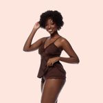 MINI DOLL MICROFIBRA SENSITEL - CACAU