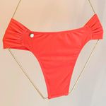 CALCINHA MAYSA PLISSADA BIQUINI - CORAL