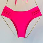 CALCINHA LISA PLISSADA BIQUINI - PINK