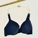 SUTIÃ CURVES MEIA TAÇA COM BOJO E ARO EM MICROFIBRA - PRETO