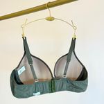 SUTIÃ CURVES MEIA TAÇA COM BOJO E ARO EM MICROFIBRA - VERDE MAJOR