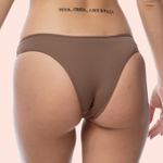 Kit Calcinha Tanga Tradicional em Microfibra com 3 Peças - CALLAS/CASTANHO/SENSUALE