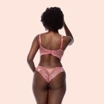 SUTIÃ COM ALÇAS LARGAS COM BOJO E ARO EM RENDA - SANDIA