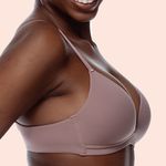 SUTIÃ SEM ARO COM BOJO MACIO TRIÂNGULO EM MICROFIBRA - SATIN