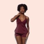 SHORT DOLL ALCINHA MICROFIBRA - BAROLO