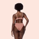 SUTIÃ MEIA TAÇA COM BOJO E ARO EM MICROFIBRA - CALLAS