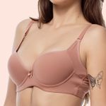 SUTIÃ REFORÇADO COM ALTA SUSTENTAÇÃO COM BOJO E ARO EM MICROFIBRA - CALLAS