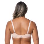 SUTIÃ CURVES SEM BOJO COM ARO MEIA TAÇA EM MICROFIBRA - BASE