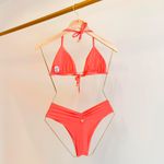 CALCINHA ANA FIO DUPLO BIQUINI - CORAL