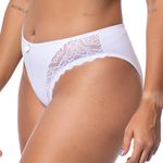 CALCINHA ASA DELTA CINTURA ALTA - BRANCO