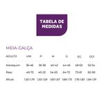 W06395 MEIA CALÇA FIO 15 DENIER TRIFIL - PRETA