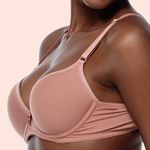 SUTIÃ MEIA TAÇA COM BOJO E ARO EM MICROFIBRA - CALLAS