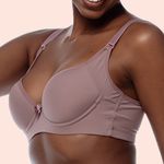 SUTIÃ REFORÇADO COM ALTA SUSTENTAÇÃO COM BOJO E ARO EM MICROFIBRA - SATIN