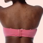 SUTIÃ TOMARA QUE CAIA COM BOJO E COM ARO EM RENDA E MICROFIBRA - SANDIA