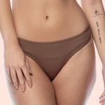 Kit Calcinha Tanga Tradicional em Microfibra com 3 Peças - CALLAS/CASTANHO/SENSUALE