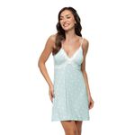 1901007 CAMISOLA COM RENDA POÁ VISCOLYCRA - VERDE MINT