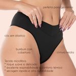 CALCINHA CÓS ALTO - PRETO