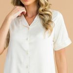 LK0068 PJ AMERICANO SEDA - OFF-WHITE