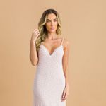 LK3032 CAMISOLA LONGA VIS - ROSA