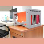 Suporte Organizador para Pasta Suspensa Empilhável para Escritório