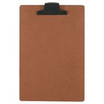 Prancheta Ofício 23x34 de Madeira Duratex 3mm com Pegador de Plástico