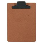 Prancheta 1/2 Ofício 17x23 de Madeira Duratex 3mm com Pegador de Plástico