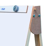 Flip Chart Quadro Branco Compact Line 56x87cm de Madeira
