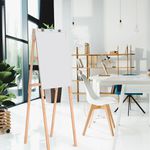 Flip Chart Quadro Branco Compact Line 56x87cm de Madeira
