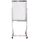 Flip Chart Branco 70x100cm com Porta Bloco de Alumínio 