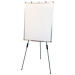 Flip Chart Quadro Branco Office Magnético 67x90cm Tripé Retrátil