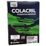 Etiqueta Inkje Laser A4 Branca 143,4 X 199,9mm 1000 Fls Ca4368