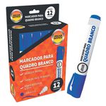 Caneta Pincel para Quadro Branco Jocar Office Tinta Azul
